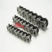 פחמן פלדה רולר שרשרת 20A 100-1R 2R 3R עם קבצים מצורפים